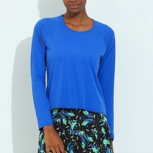 Danajo Elegant Blue Long Sleeve Tee